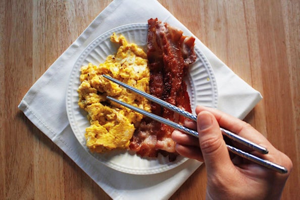 Happy Sales 10-Piece Metal Chopsticks.